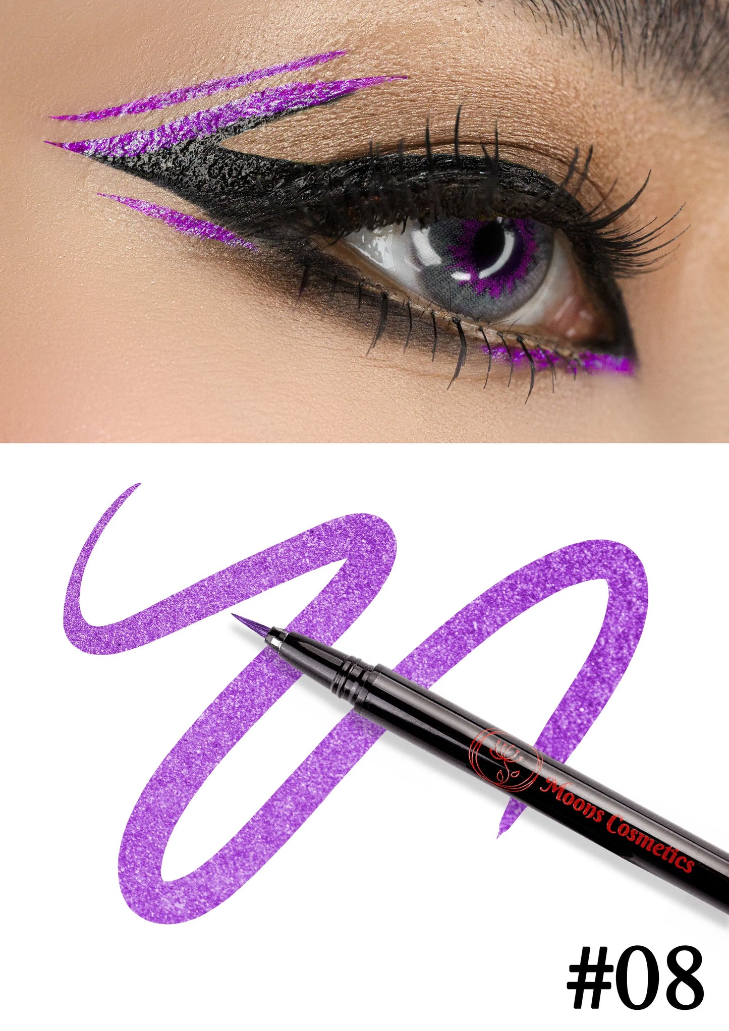 Moon Cosmetics Waterproof Eyeliner Pencil Moon