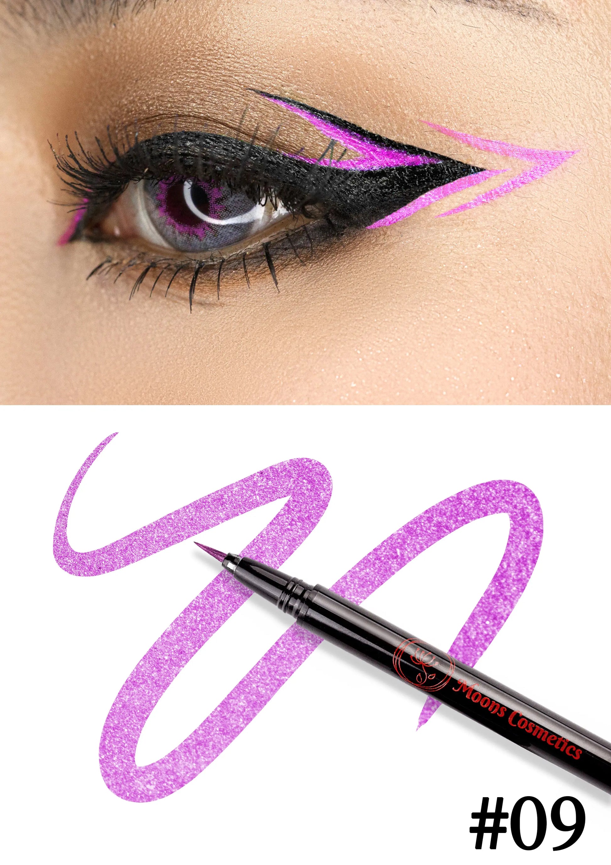 Moon Cosmetics Waterproof Eyeliner Pencil Moon