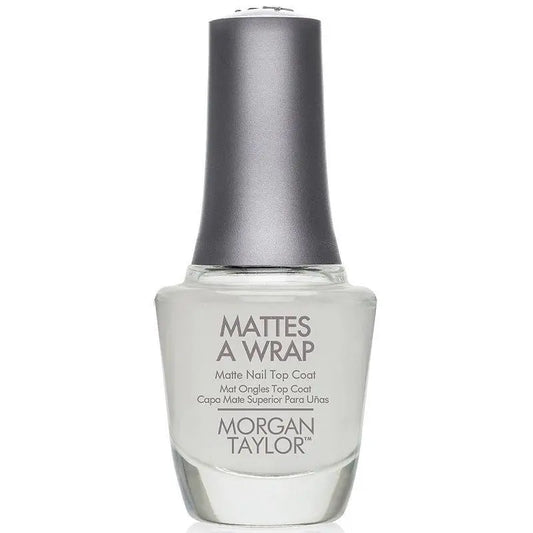 Morgan Taylor Nail Lacquer - Mattes Nail Top Coat 0.5 oz - #51003 Gelish