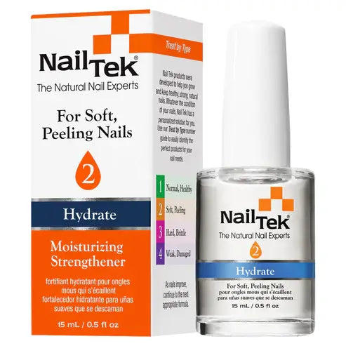 Nail Tek Hydrate 2 - For Soft, Peeling Nail 0.5 oz NailTek