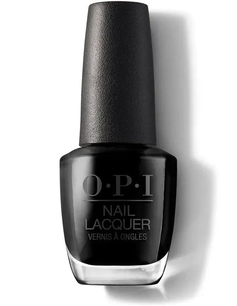 OPI Nail Lacquer - Black Onyx 0.5 oz - #NLT02 OPI