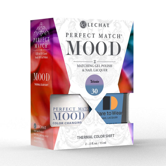 Lechat Perfect Match Mood Color Changing Gel Polish - Trissie 0.5 oz - #PMMDS30 Lechat