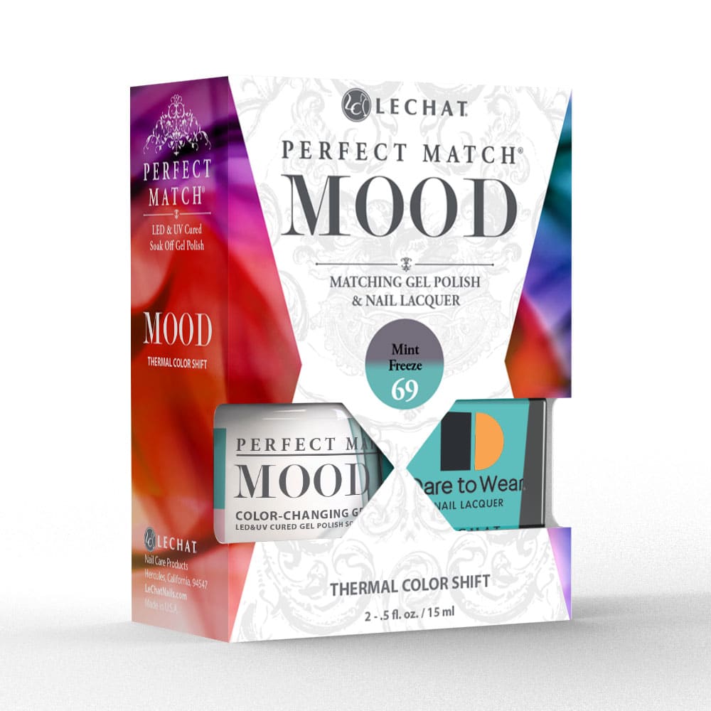 Lechat Perfect Match Mood Color Changing Gel Polish - Sea Glass 0.5 oz - #PMMDS69 Lechat