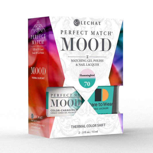 Lechat Perfect Match Mood Color Changing Gel Polish - Hummingbird 0.5 oz - #PMMDS70 Lechat