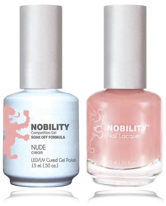 Lechat Nobility Gel Polish & Nail Lacquer - Nude 0.5 oz - #NBCS090 Nobility