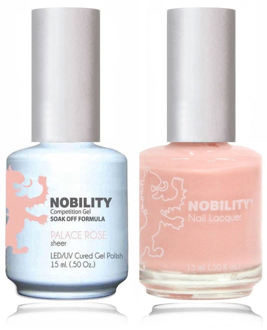 Lechat Nobility Gel Polish & Nail Lacquer - Palace Rose 0.5 oz - #NBCS028 Nobility