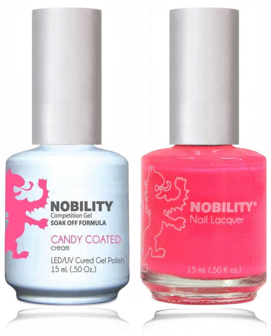 Lechat Nobility Gel Polish & Nail Lacquer - Candy Coated 0.5 oz - #NBCS057 Nobility