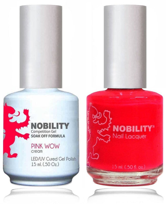 Lechat Nobility Gel Polish & Nail Lacquer - Pink Wow 0.5 oz - #NBCS059 Nobility
