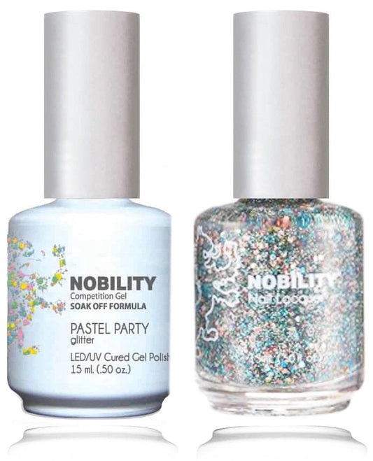 Lechat Nobility Gel Polish & Nail Lacquer - Pastel Party 0.5 oz - #NBCS110 Nobility