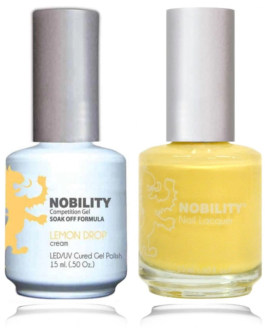 Lechat Nobility Gel Polish & Nail Lacquer - Lemon Drop 0.5 oz - #NBCS076 Nobility