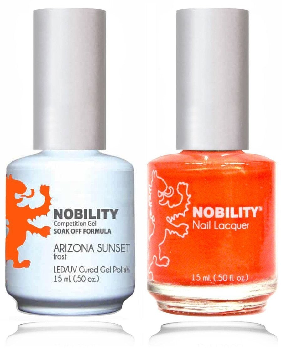 Lechat Nobility Gel Polish & Nail Lacquer - Arizona Sunset 0.5 oz - #NBCS097 Nobility