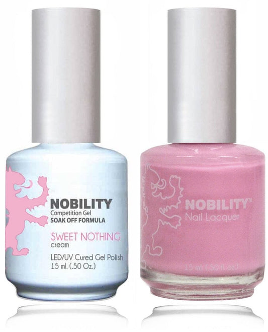 Lechat Nobility Gel Polish & Nail Lacquer - Sweet Nothing 0.5 oz - #NBCS043 Nobility
