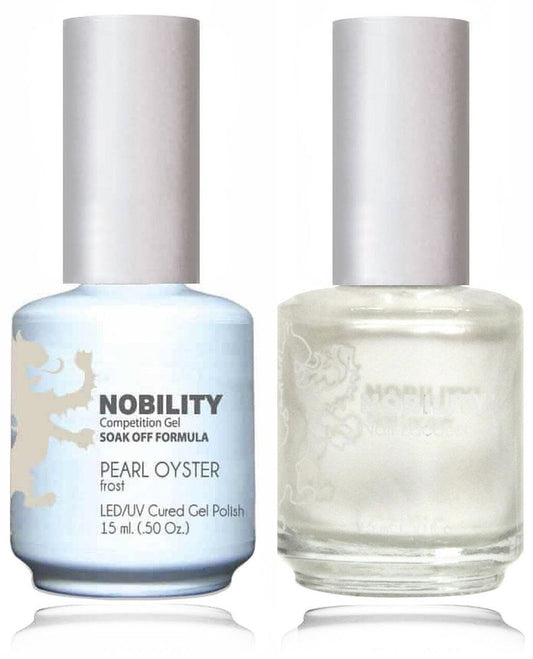 Lechat Nobility Gel Polish & Nail Lacquer - Pearl Oyster 0.5 oz - #NBCS026 Nobility