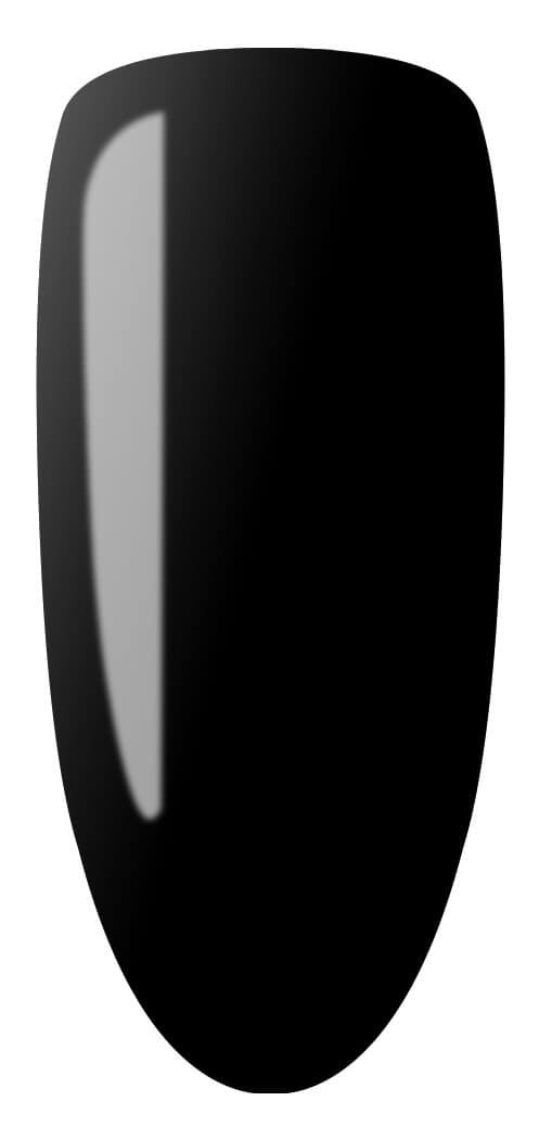 Lechat Nobility Gel Polish & Nail Lacquer - Black 0.5 oz - #NBCS002 Nobility