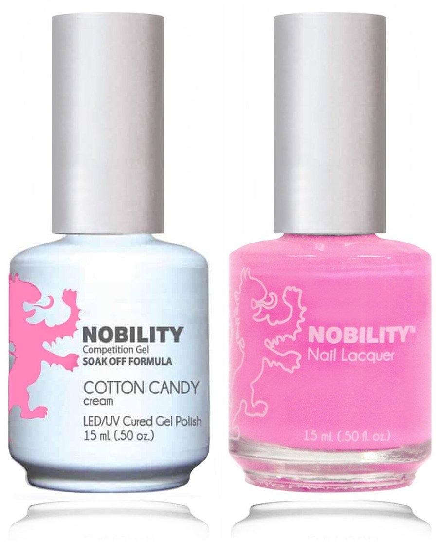 LeChat Nobility Gel  Polish & Nail Lacquer - Cotton Candy 0.5 oz - #NBCS080 Nobility