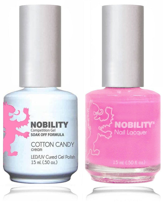 LeChat Nobility Gel  Polish & Nail Lacquer - Cotton Candy 0.5 oz - #NBCS080 Nobility