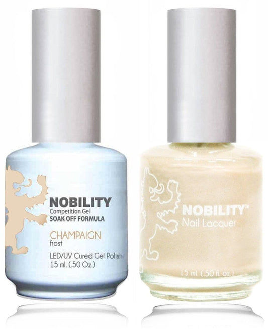 Lechat Nobility Gel Polish & Nail Lacquer - Champaign 0.5 oz - #NBCS032 Nobility