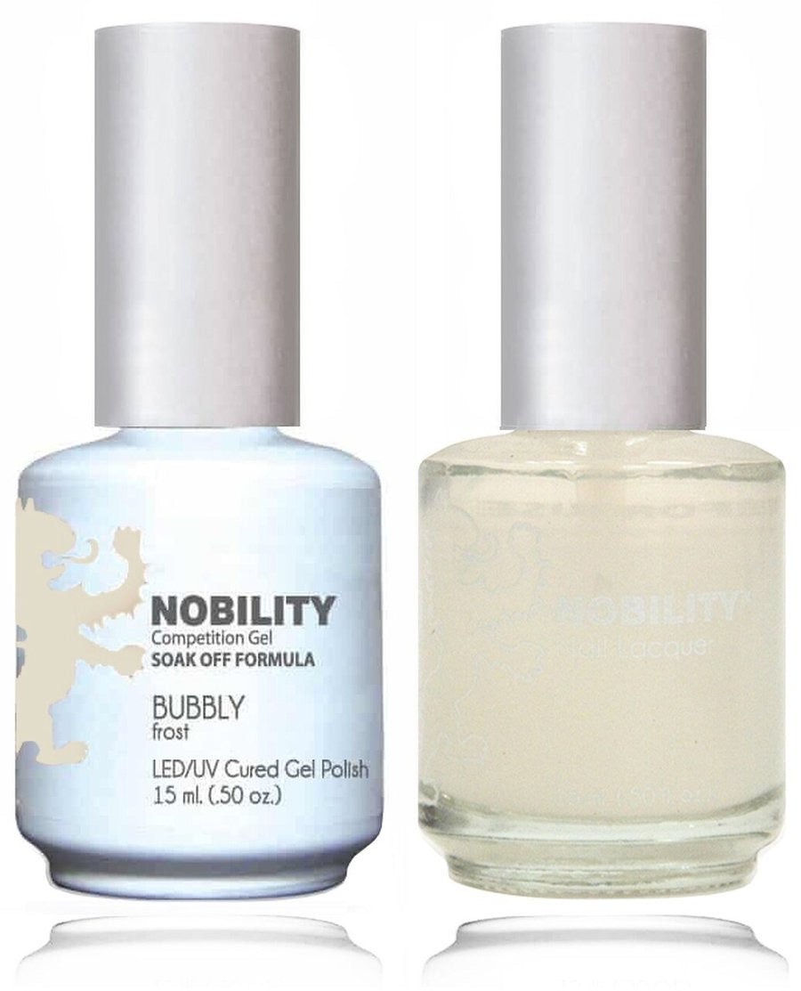 Lechat Nobility Gel Polish & Nail Lacquer - Bubbly 0.5 oz - #NBCS104 Nobility