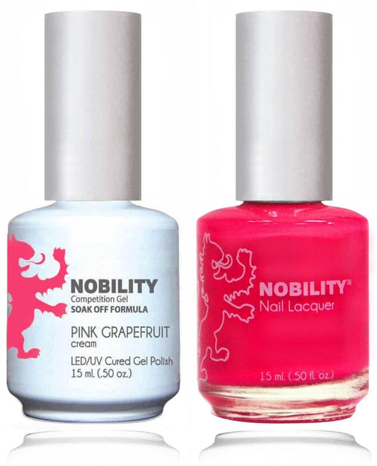 Lechat Nobility Gel Polish & Nail Lacquer - Pink Grapefruit 0.5 oz - #NBCS092 Nobility