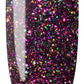 Lechat Nobility Gel Polish & Nail Lacquer - Ruby Red Glitz 0.5 oz - #NBCS069 Nobility