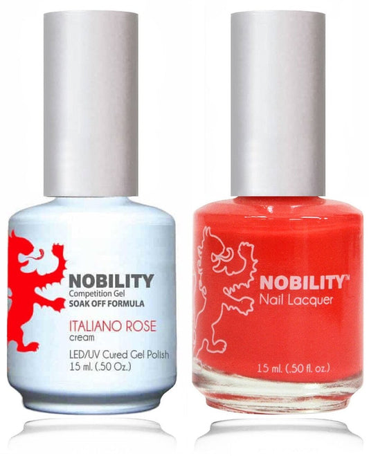 Lechat Nobility Gel Polish & Nail Lacquer - Italiano Rose 0.5 oz - #NBCS033 Nobility