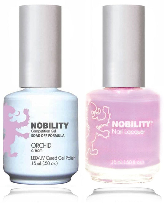 Lechat Nobility Gel Polish & Nail Lacquer - Orchid 0.5 oz - #NBCS082 Nobility