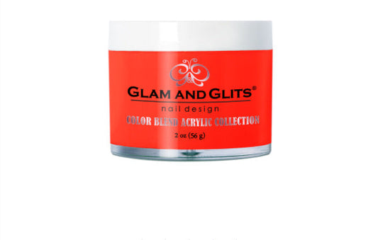 Glam & Glits Acrylic Powder Blend Color - MeLon Punch 2 oz - BL3117 Glam & Glits