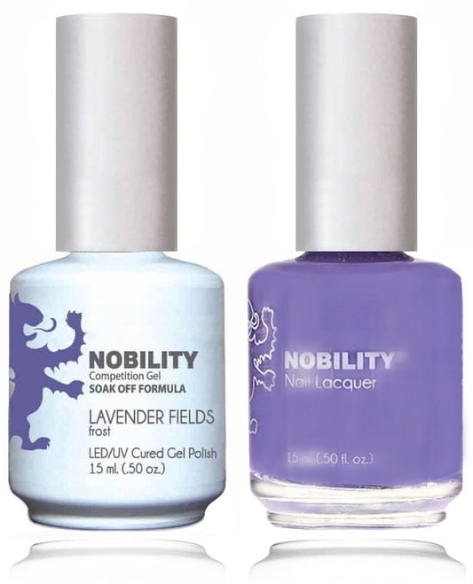 Lechat Nobility Gel Polish & Nail Lacquer - Lavender Fields 0.5 oz - #NBCS096 Nobility