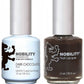 Lechat Nobility Gel Polish & Nail Lacquer - Dark Chocolate 0.5oz - #NBCS040 Nobility