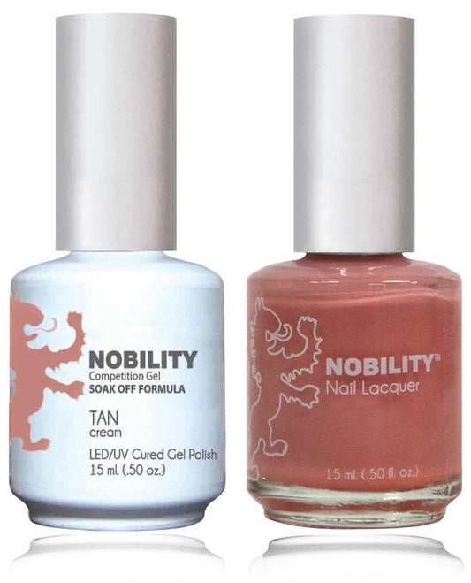 Lechat Nobility Gel Polish & Nail Lacquer - Tan 0.5 oz - #NBCS089 Nobility
