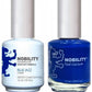 Lechat Nobility Gel Polish & Nail Lacquer - Blue Jazz 0.5 oz - #NBCS058 Nobility