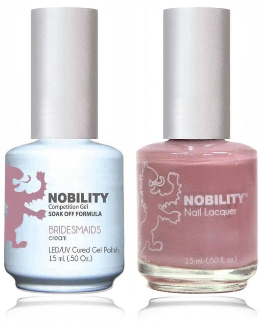 Lechat Nobility Gel Polish & Nail Lacquer - Bridesmaids 0.5oz - #NBCS064 Nobility