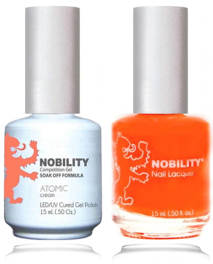 Lechat Nobility Gel Polish & Nail Lacquer  - Atomic 0.5 oz - #NBCS176 Nobility