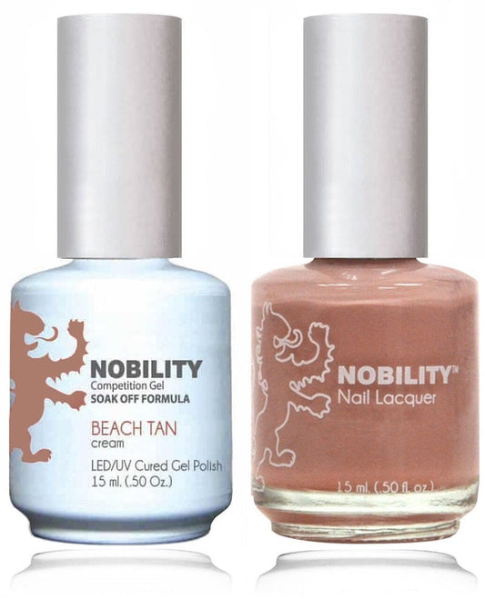 Lechat Nobility Gel Polish & Nail Lacquer - Beach Tan 0.5 oz - #NBCS029 Nobility