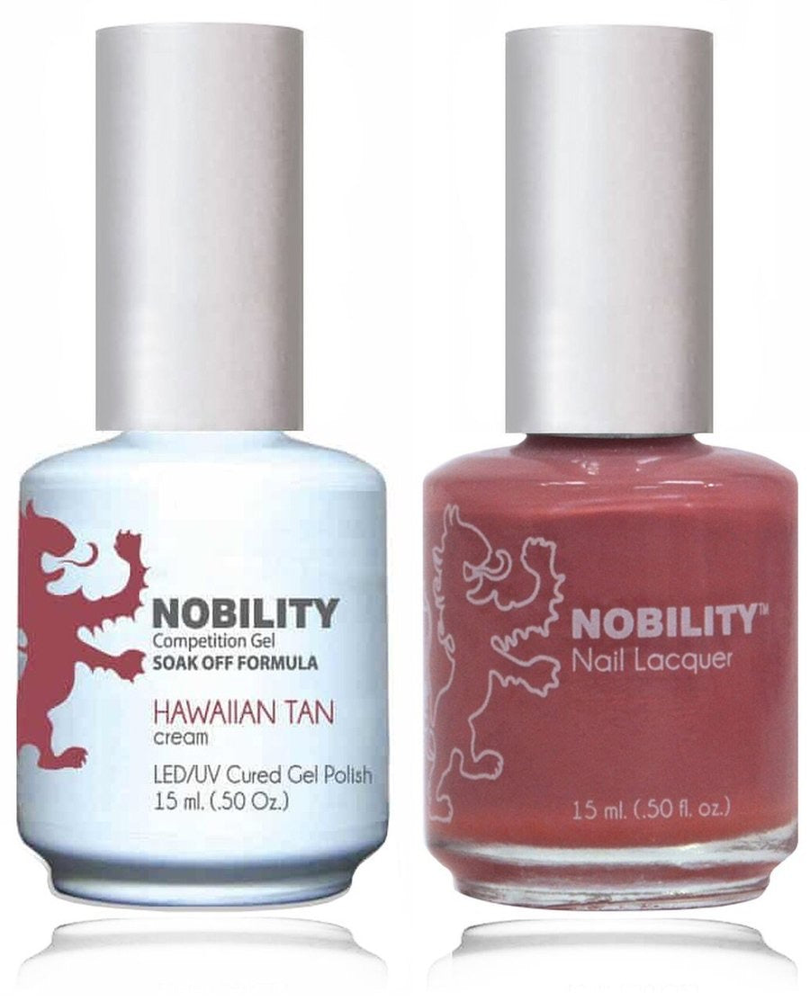 Lechat Nobility Gel Polish & Nail Lacquer - Hawaiian Tan 0.5 oz - #NBCS022 Nobility