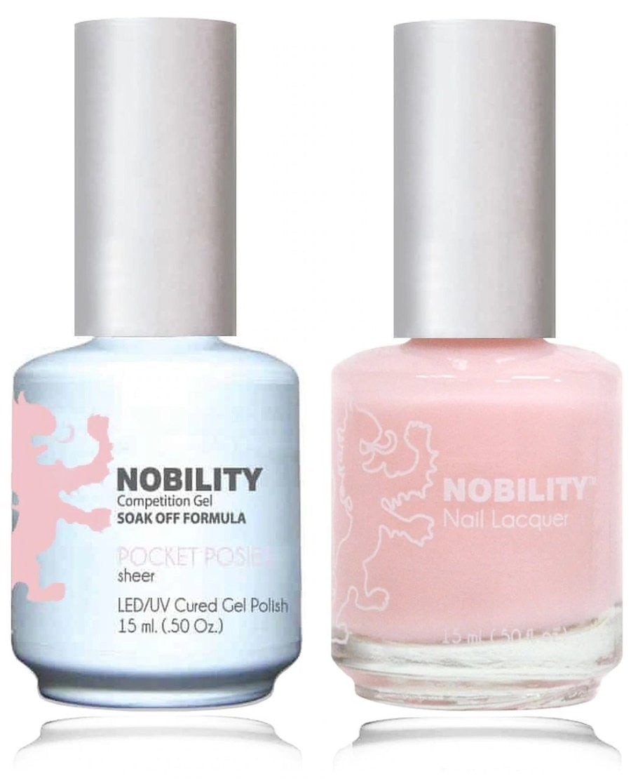 Lechat Nobility Gel Polish & Nail Lacquer - Pocket Posies 0.5 oz - #NBCS018 Nobility