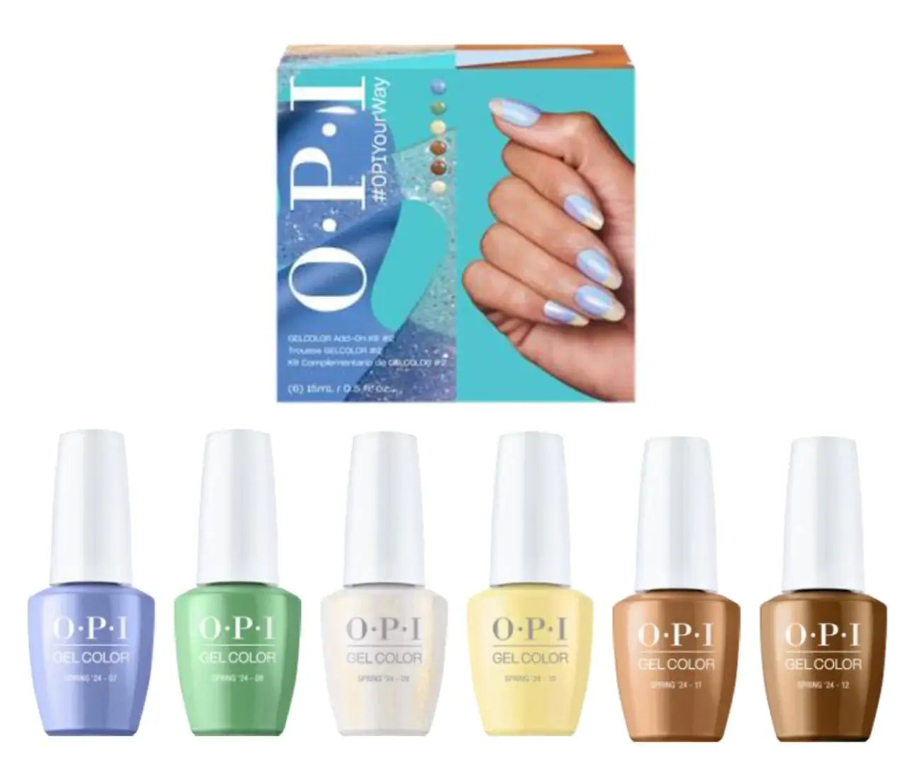 OPI - GelColor OPI Your Way & OPI Spring 2024 Collection 0.5 oz Kit#2 OPI