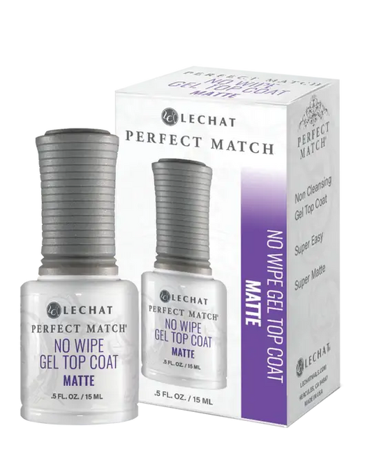 Lechat Perfect Match Gel Matte Topcoat 0.5 oz - #PMMTC Lechat